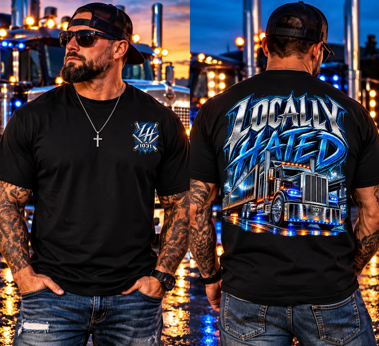 LOCALLY HATED 18 WHEELER product image (1)