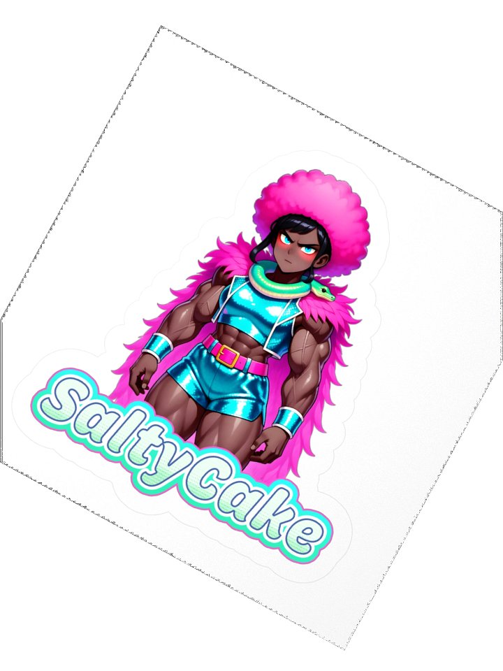 SALTYCAKE PRO Kiss Cut Sticker product image (5)