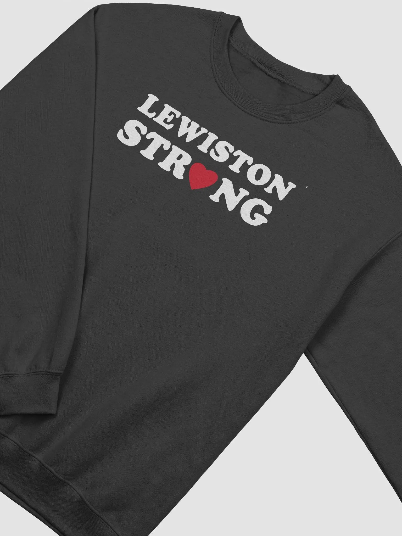 Lewiston Strong Love Sweatshirts product image (2)