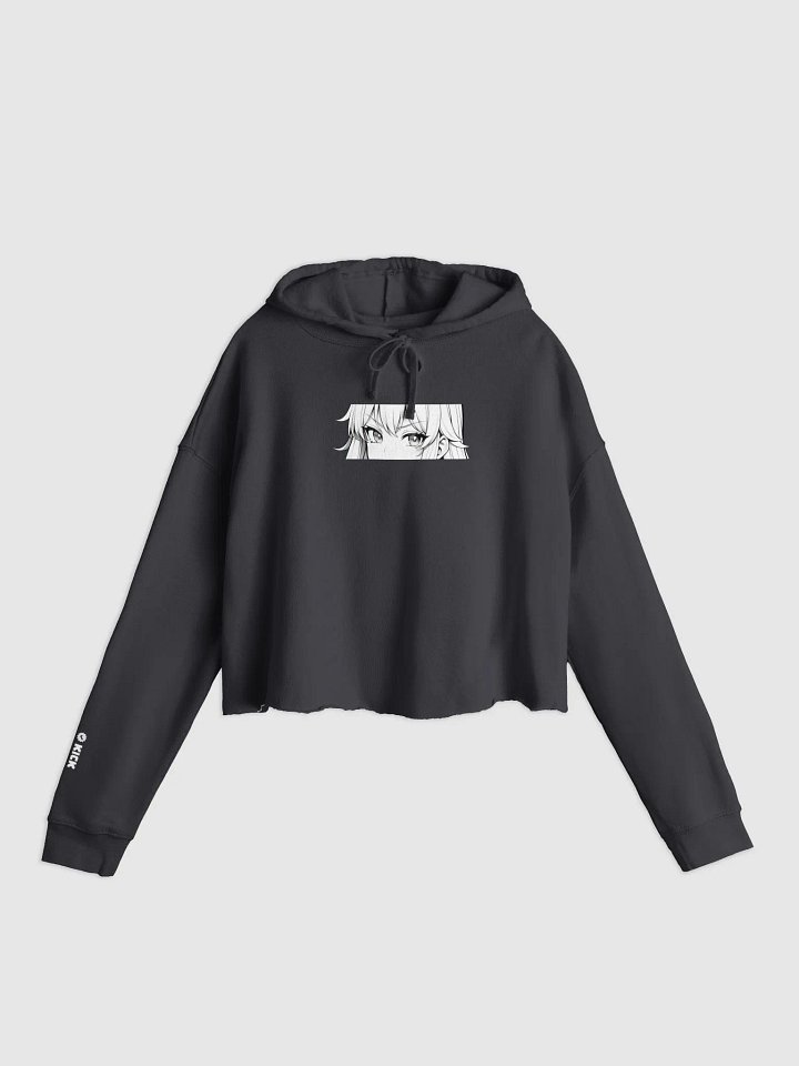 Waifu Eyes (Kurumi) Cropped Hoodie product image (1)