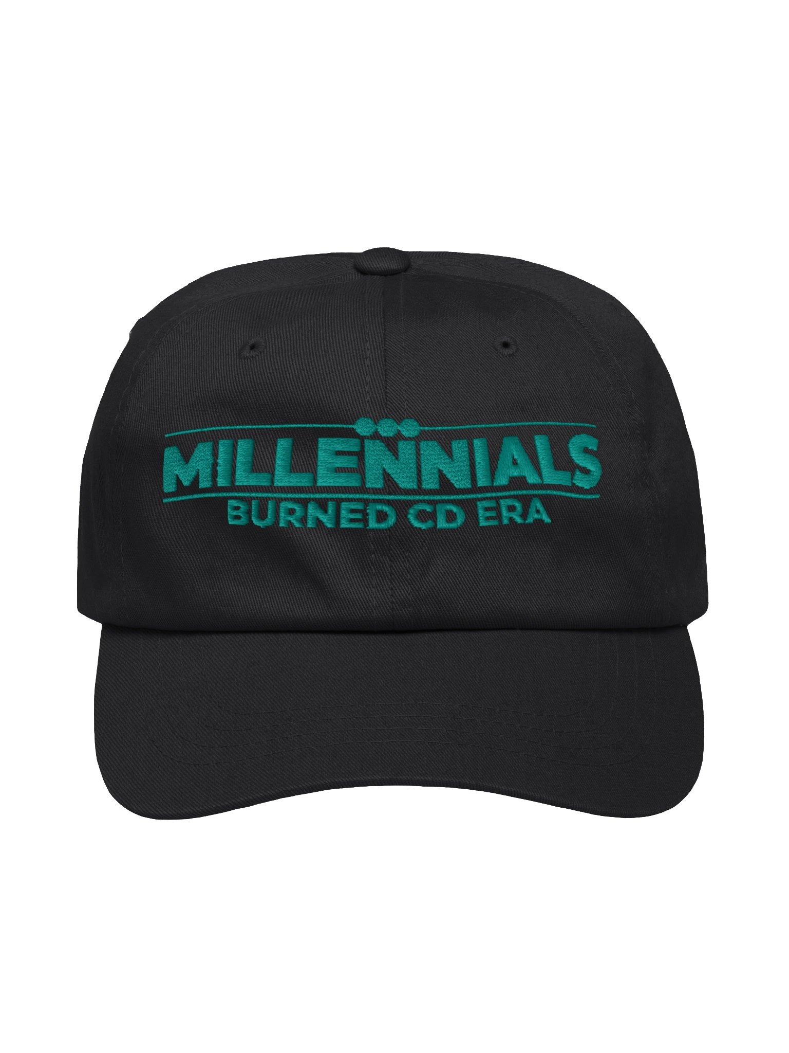 Millennials: Burned CD Era | Classic Dad Hat product image (1)