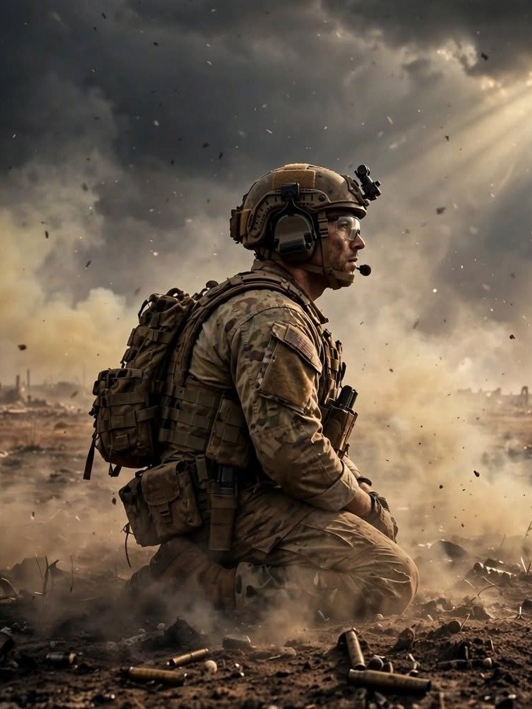 Tribute to a Soldier's Life by Rowedog product image (1)