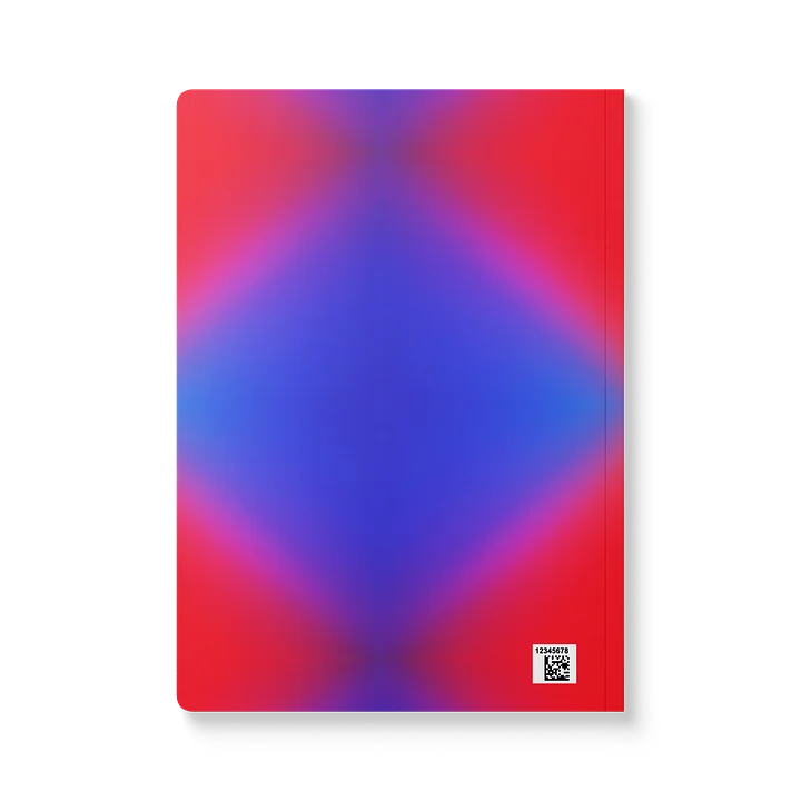 "Blue Diamond" Softcover Notebook product image (2)