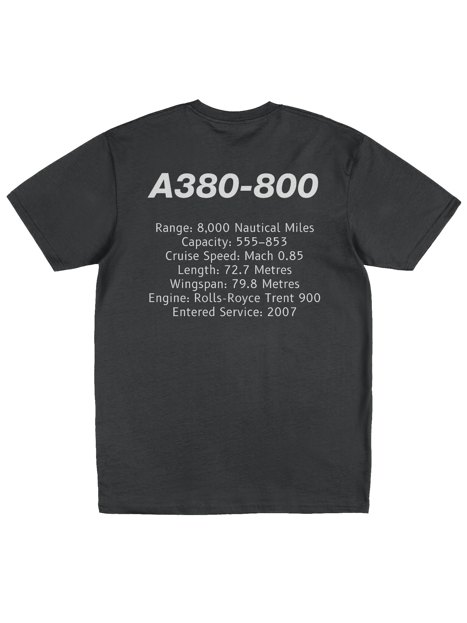 Airbus A380-800 Tee product image (3)