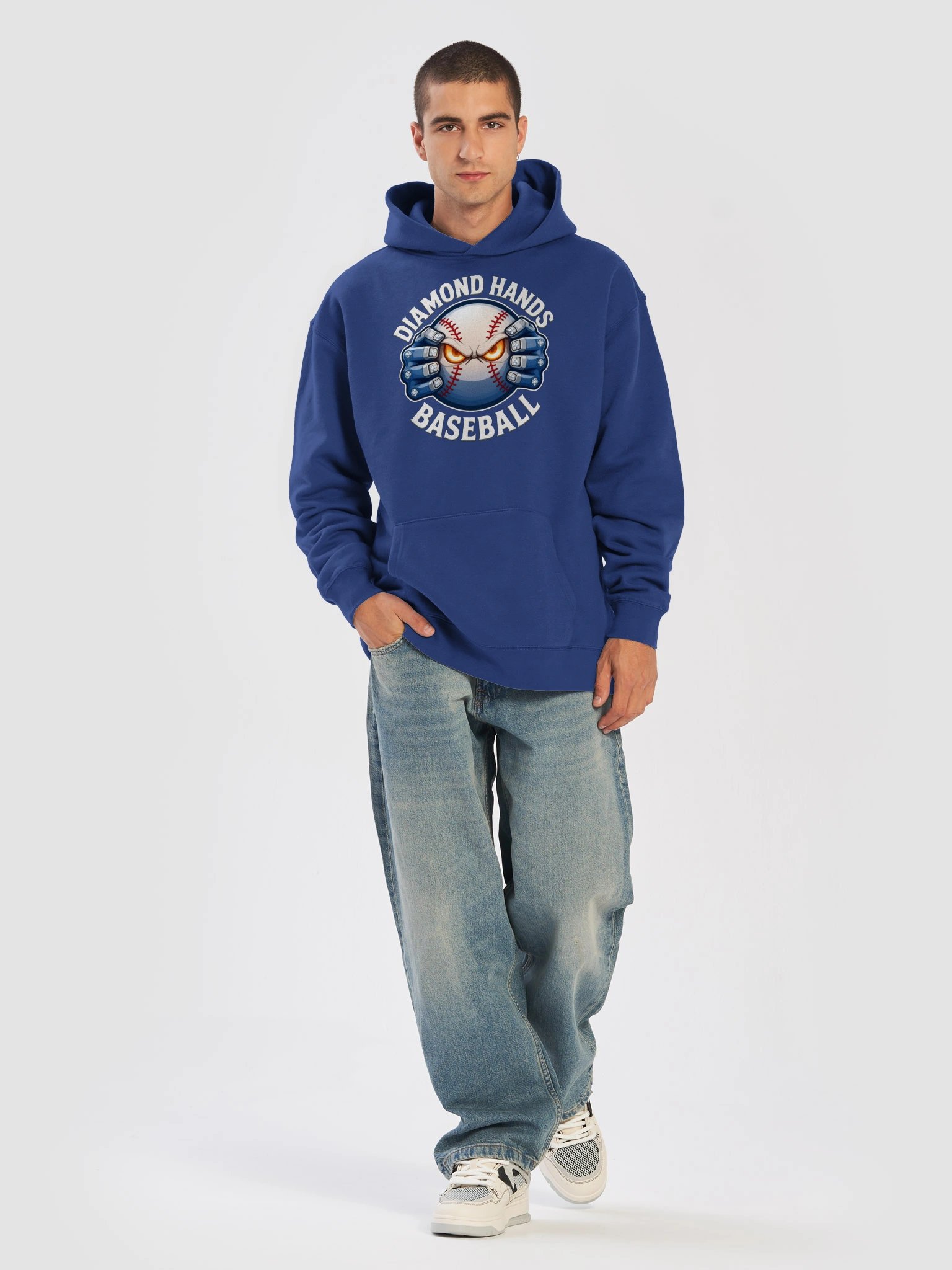Diamond Hands Baseball Classic Logo Hoodie product image (4)