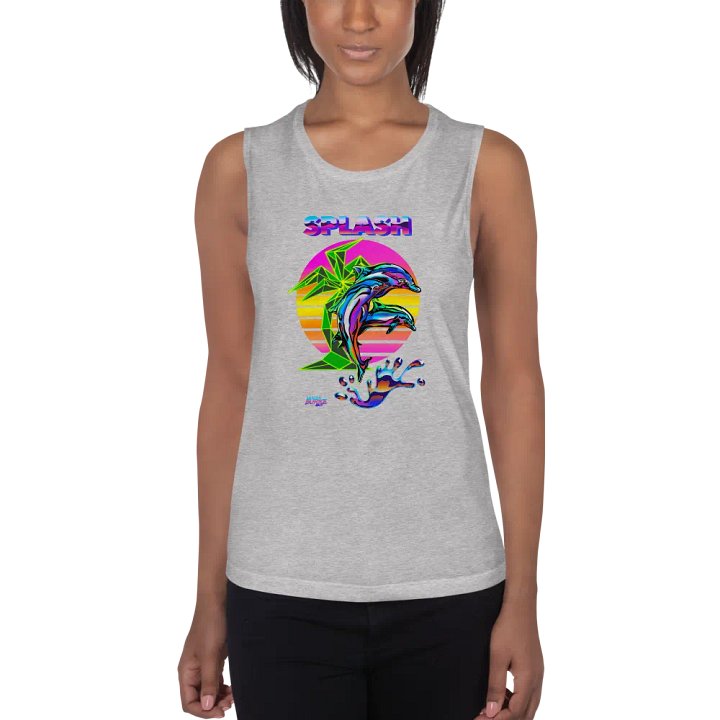 Chrome Dolphin Splash Tank product image (4)