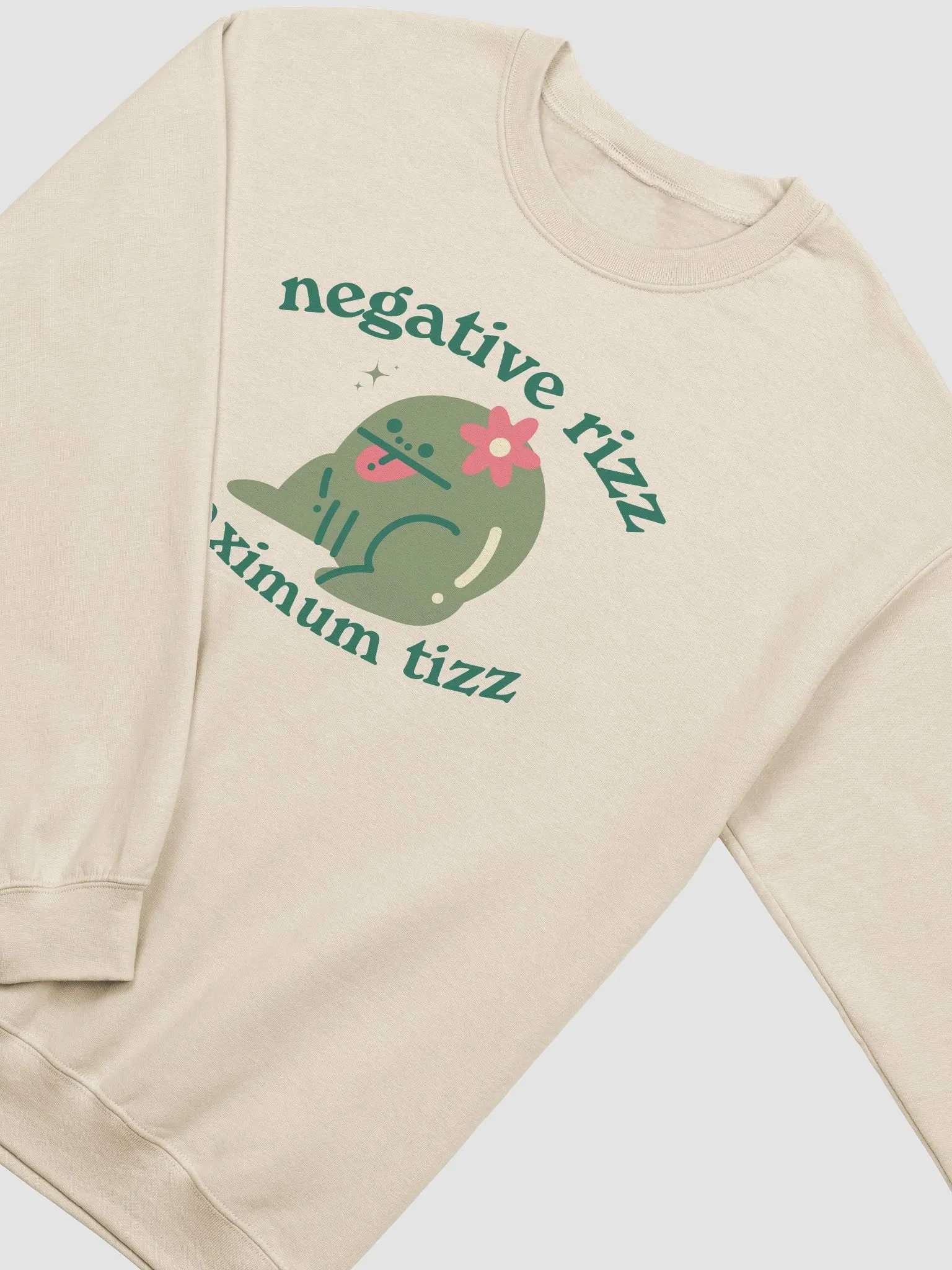 Negative rizz maximum tizz Crewneck product image (3)