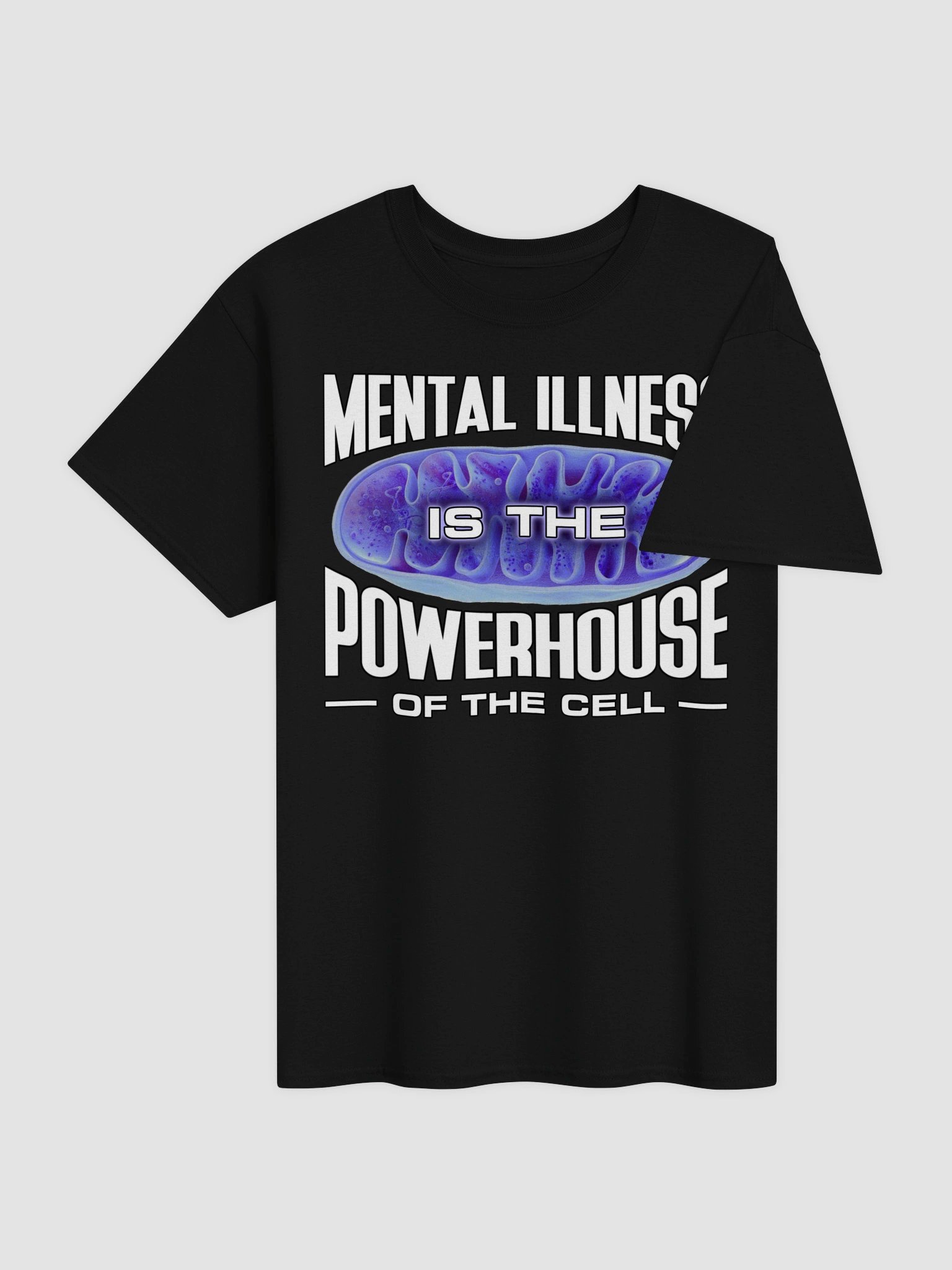 Metal illness is the powerhouse of the cell T-shirt product image (4)