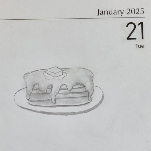 Sketch-A-Day || Day 23
Prompt:  Pancake
_________________________
#luckyduckysketches #day23 #LDsketchaday #sketchaday #penci...