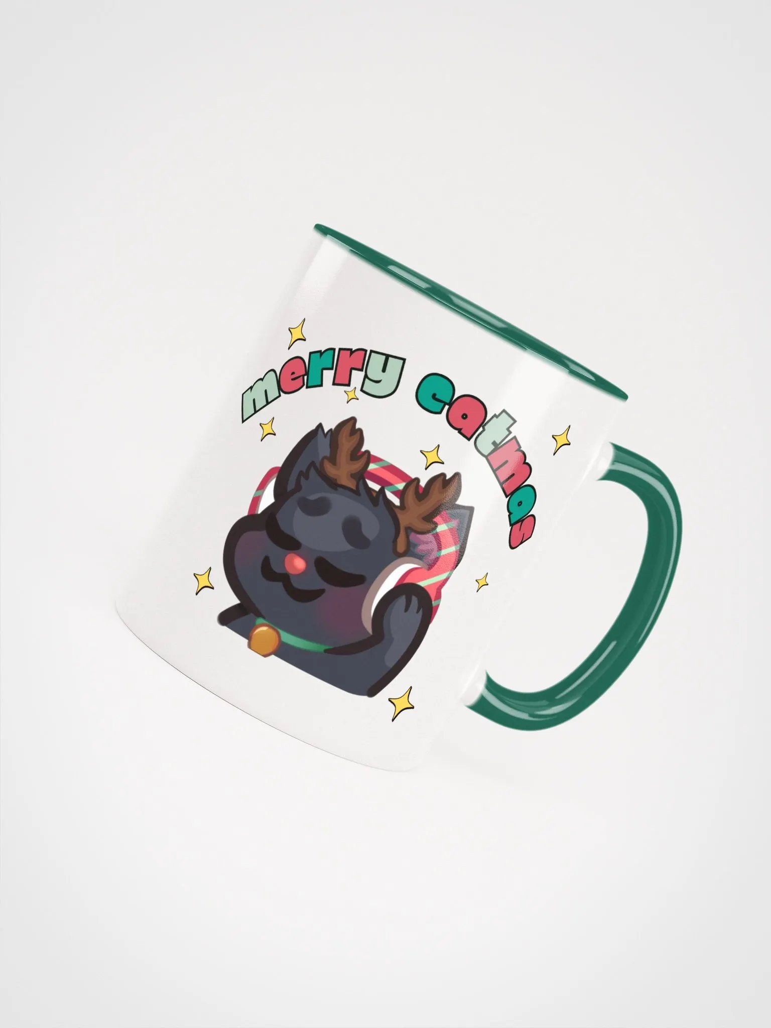 Merry Catmas Mug ☕🎄 product image (4)