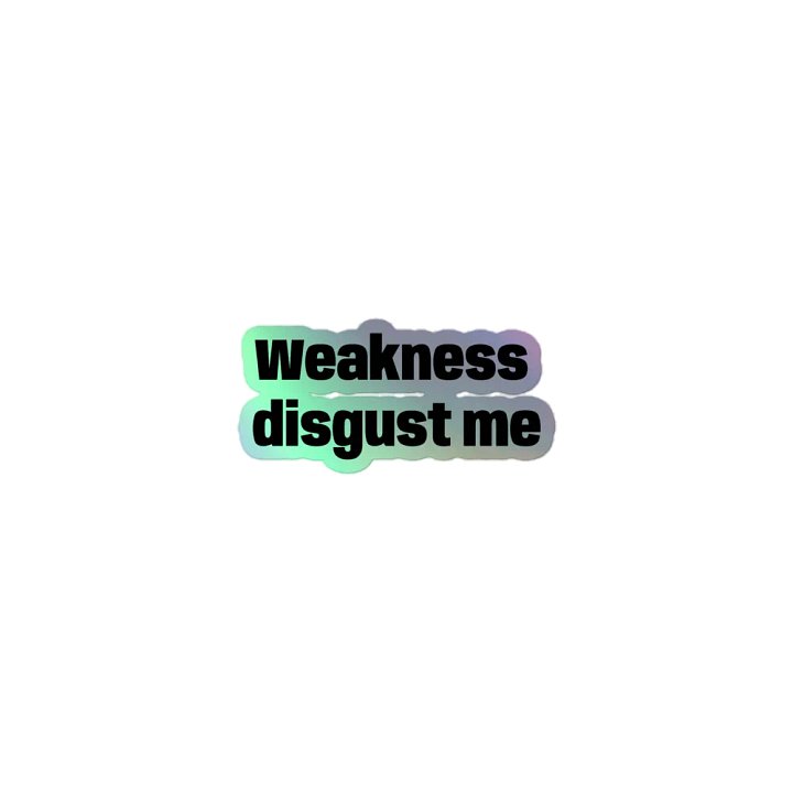 Weakness Sticker product image (1)