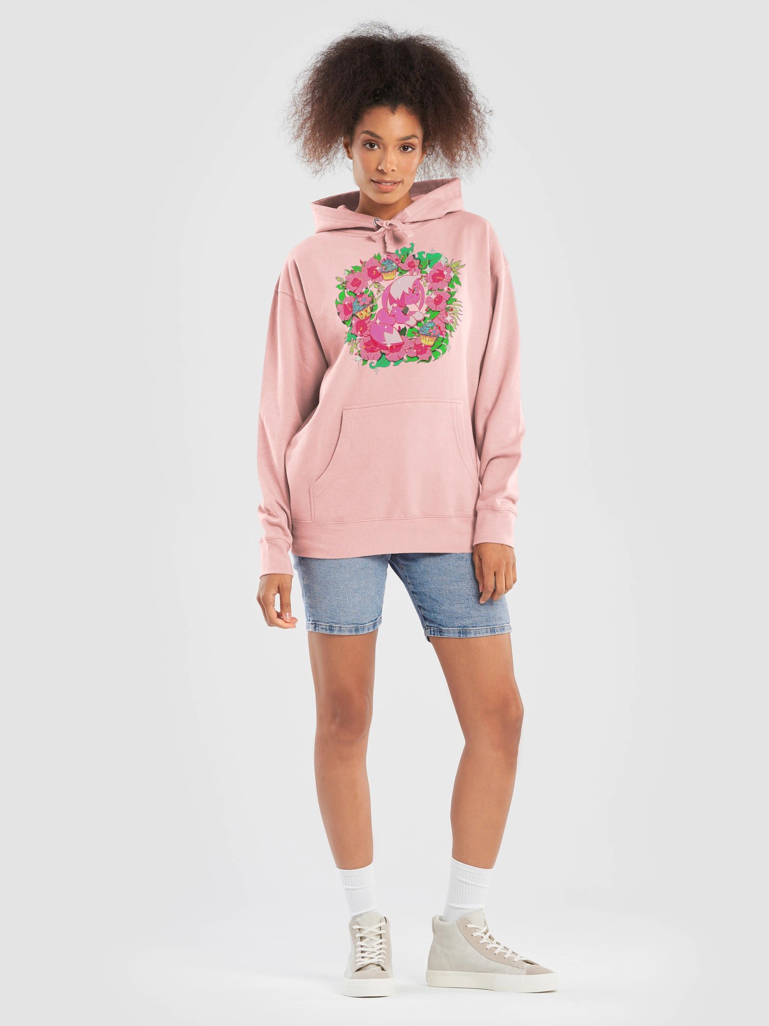 Fuchsia Fox Hoodie product image (15)