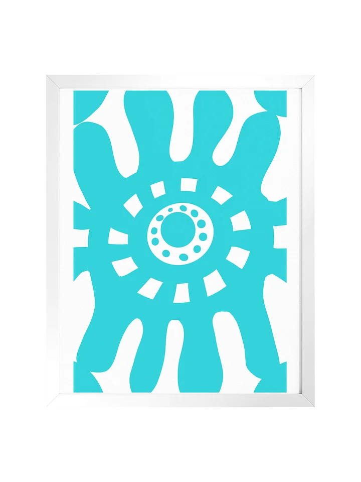 Ocean Glow – Abstract Mandala product image (2)