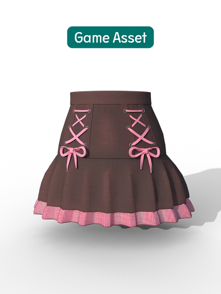 Sweet Punk Skirt/Unwarapping, Fbx, Obj product image (1)