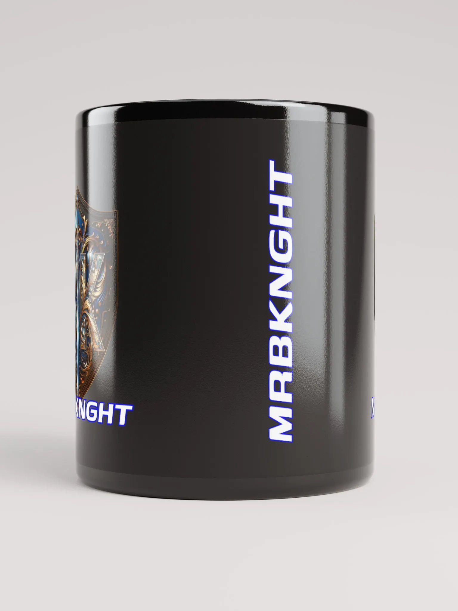 Black MrBKnght Logo Mug product image (10)