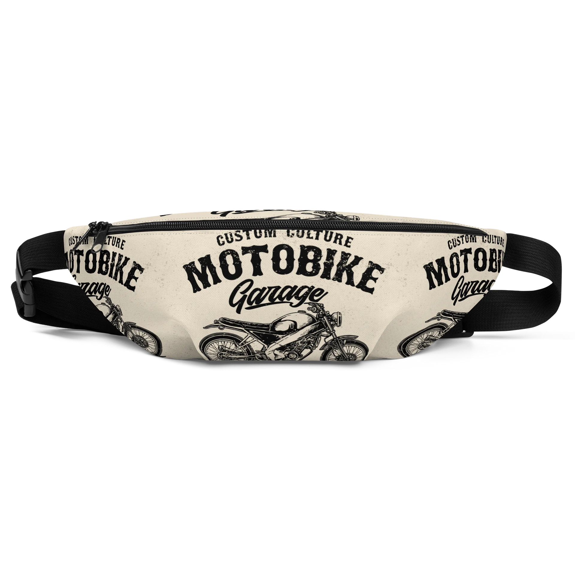 Vintage Motobike Garage Belt Bag product image (2)