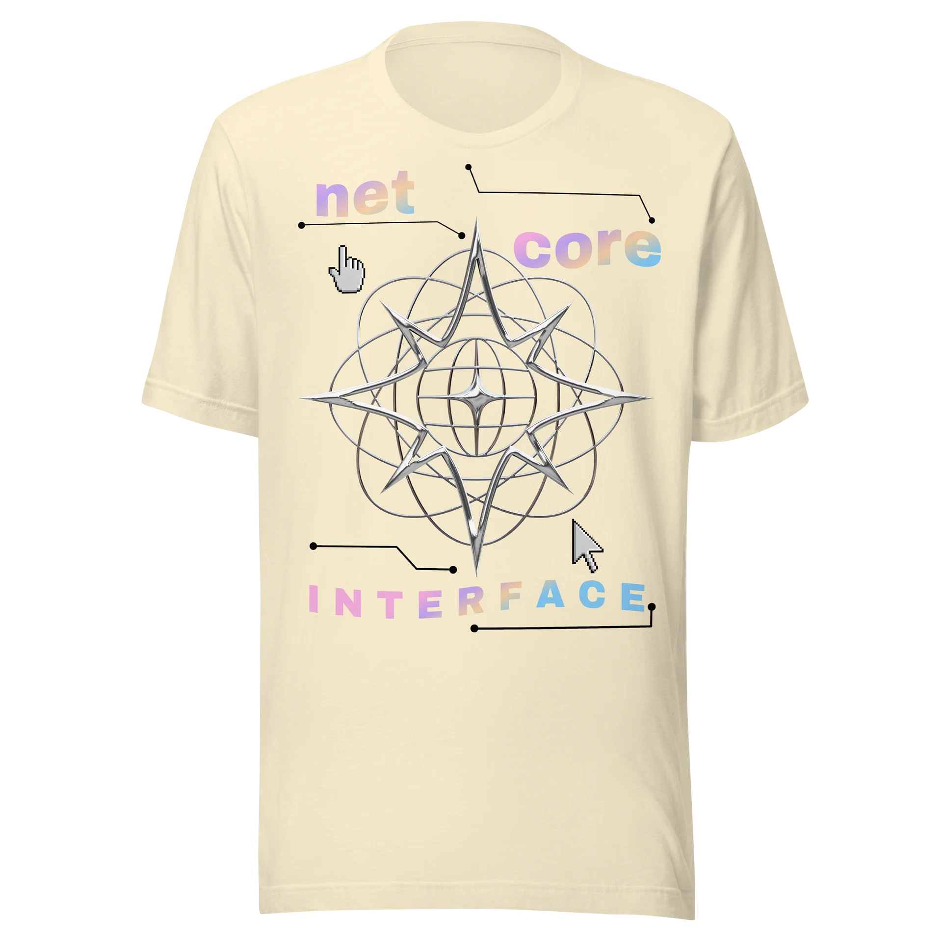 Netcore Interface Geometric T-Shirt product image (1)