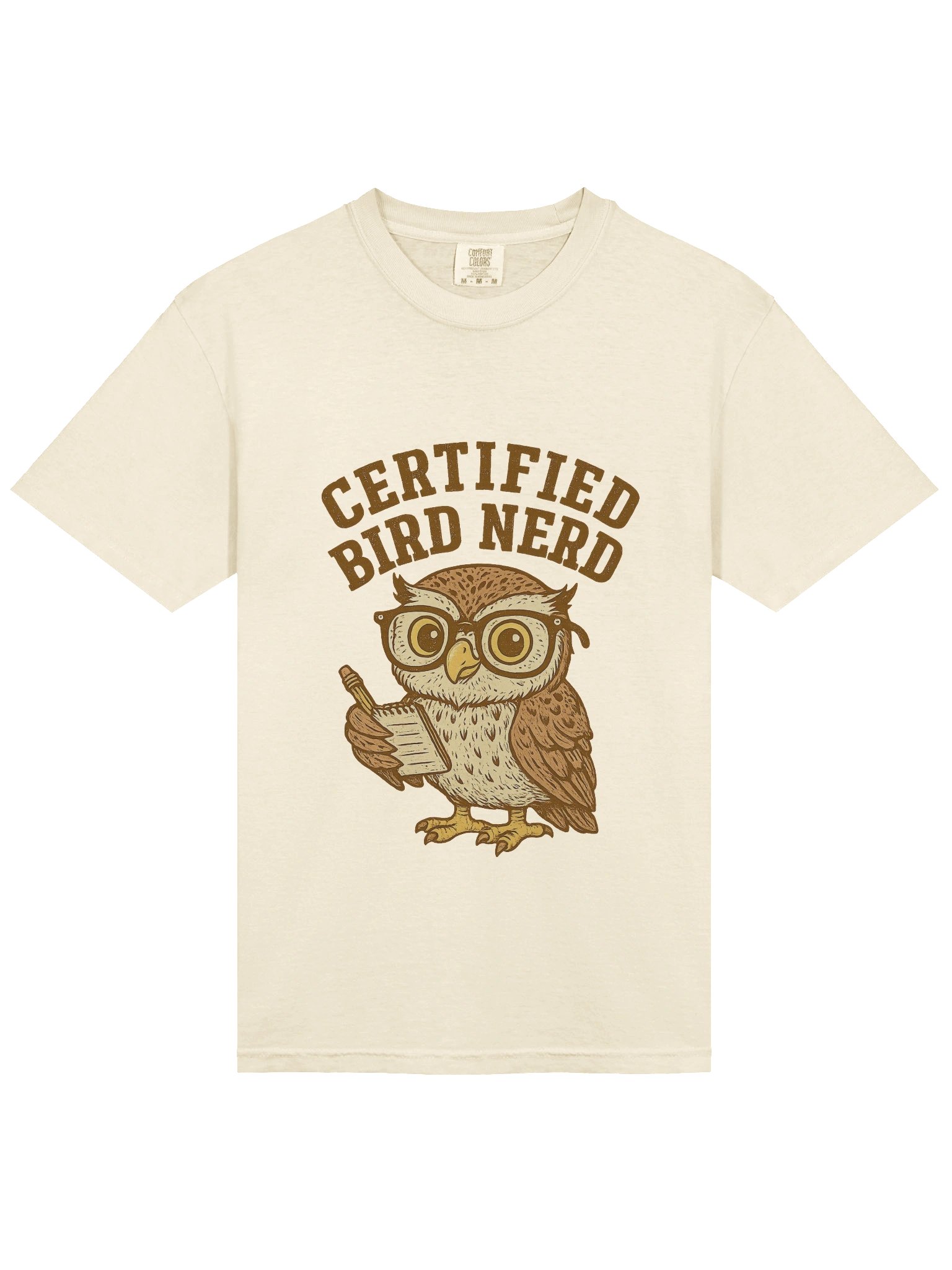 Certified Bird Nerd T shirt for Bird Watchers and bird watching enthusiasts product image (53)