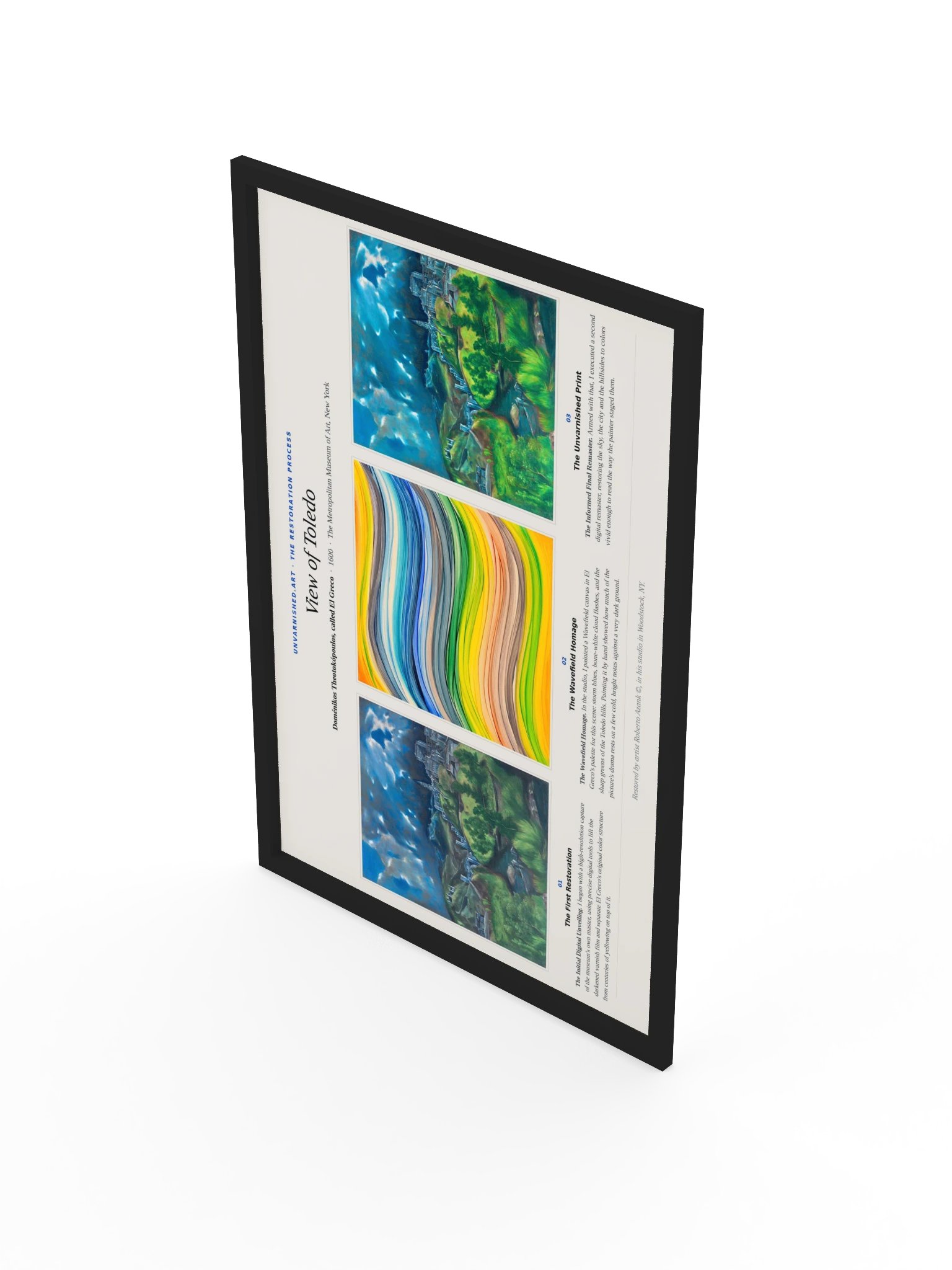 View of Toledo — Framed Process Poster product image (3)