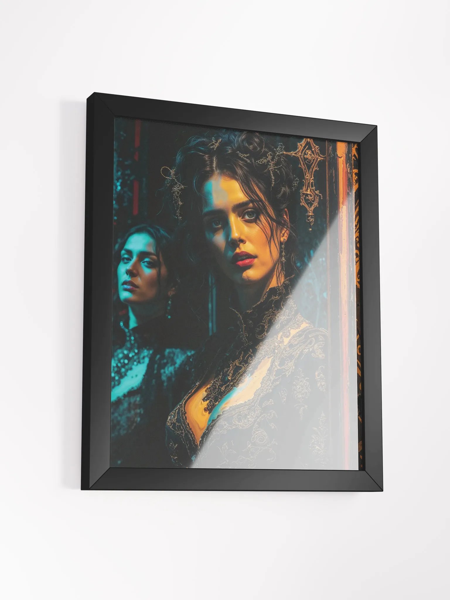Velvet Reflection Framed Print product image (16)
