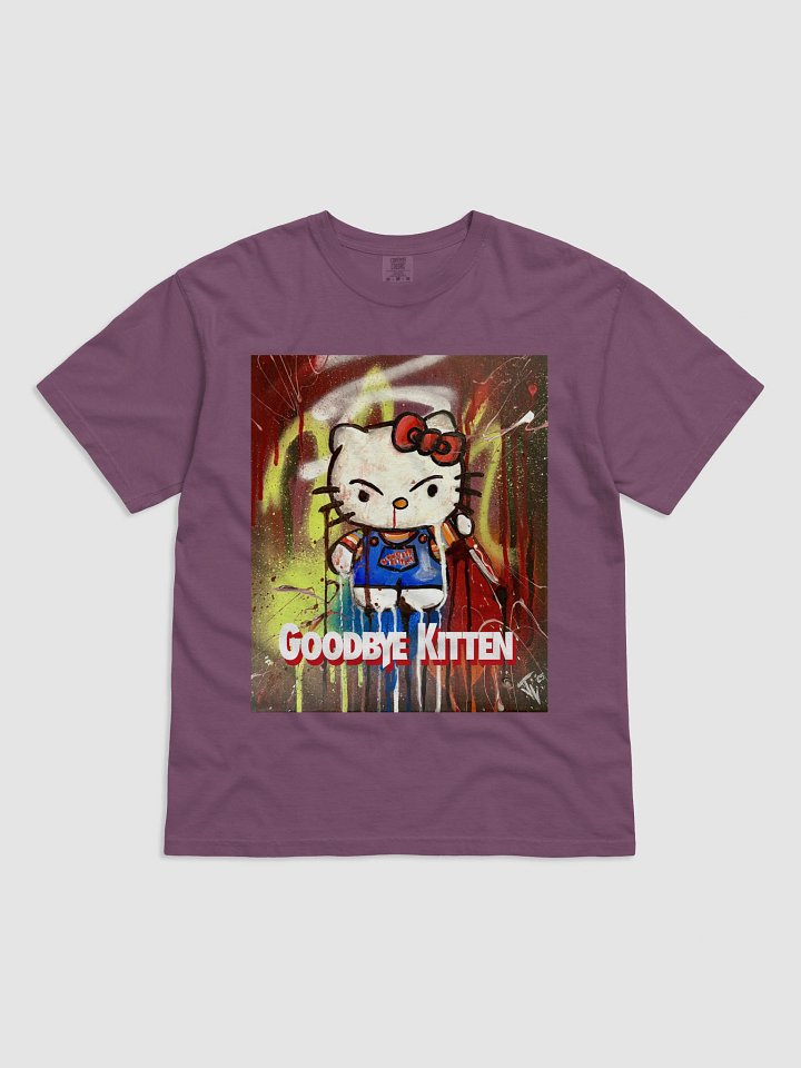 Goodbye Kitten Killer Doll Horror Cotton T-Shirt product image (10)