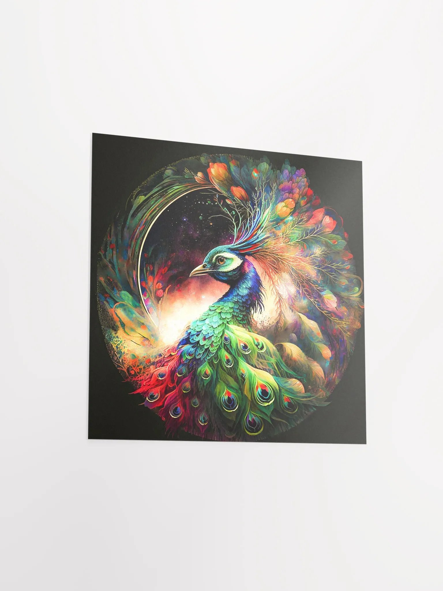 Magic Peacock Unframed Poster product image (3)