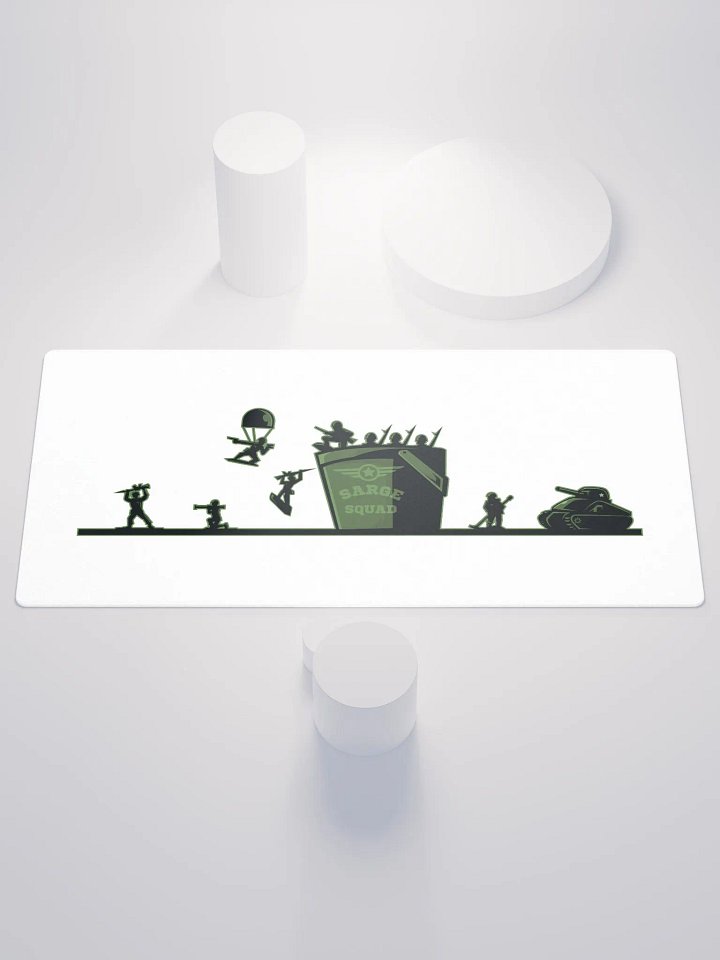 Large Gaming Mouse Pad (White) product image (1)
