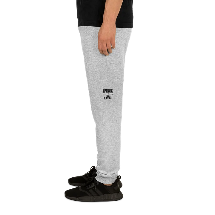 God Brought Me Through “Real Survival” Joggers | GBMT Premium Comfort Sweatpants product image (1)