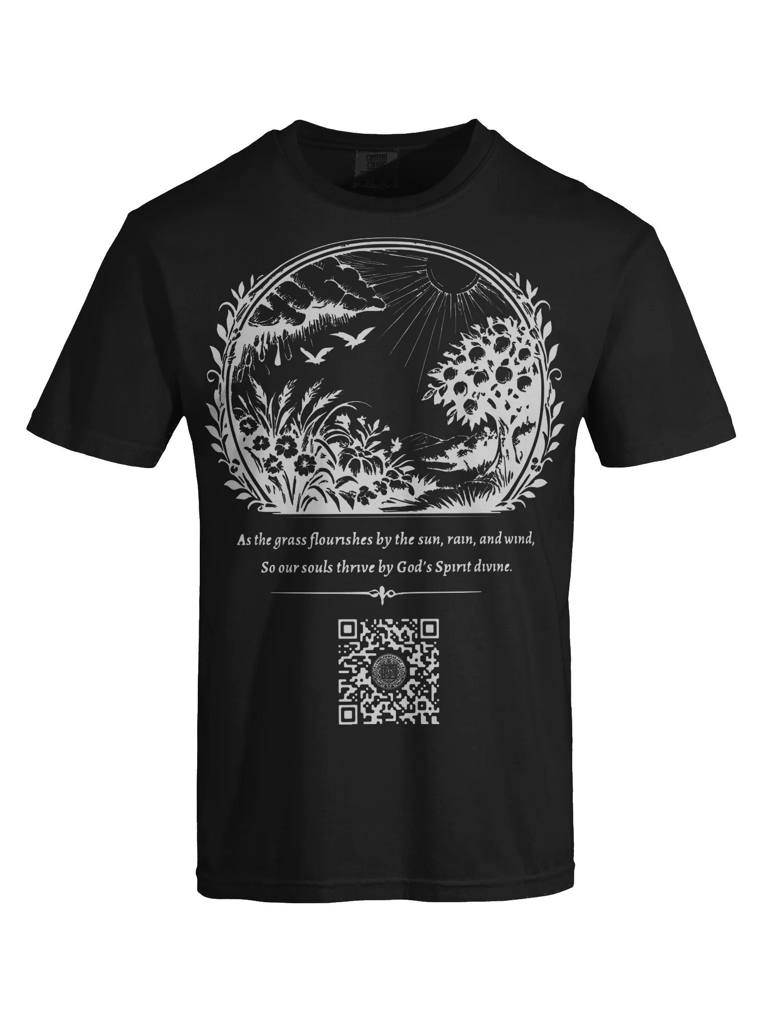 Growing and Flourishing (White on Black/Color) product image (7)