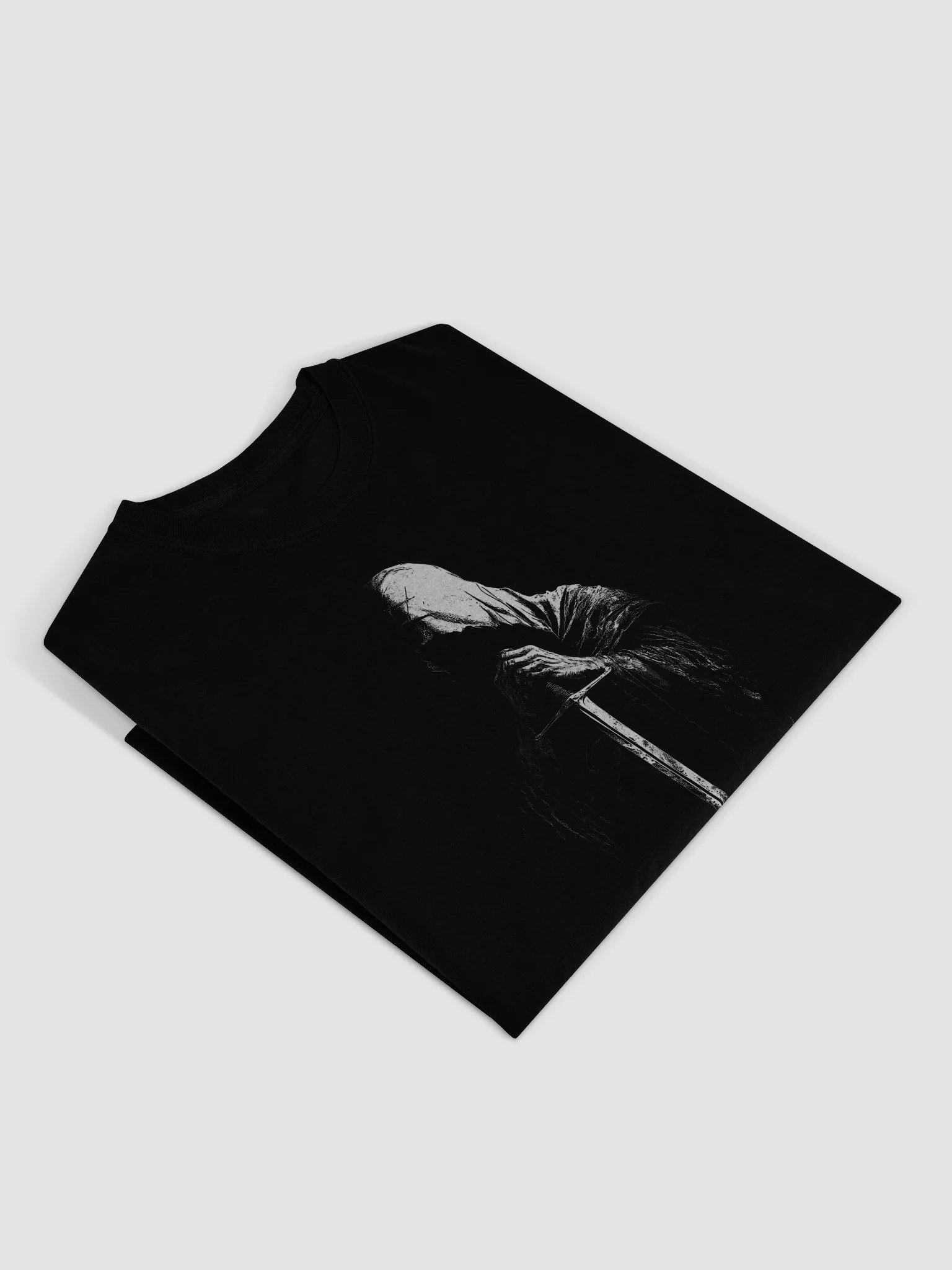 Hooded Dagger Saint Black Long Sleeve Shirt product image (4)