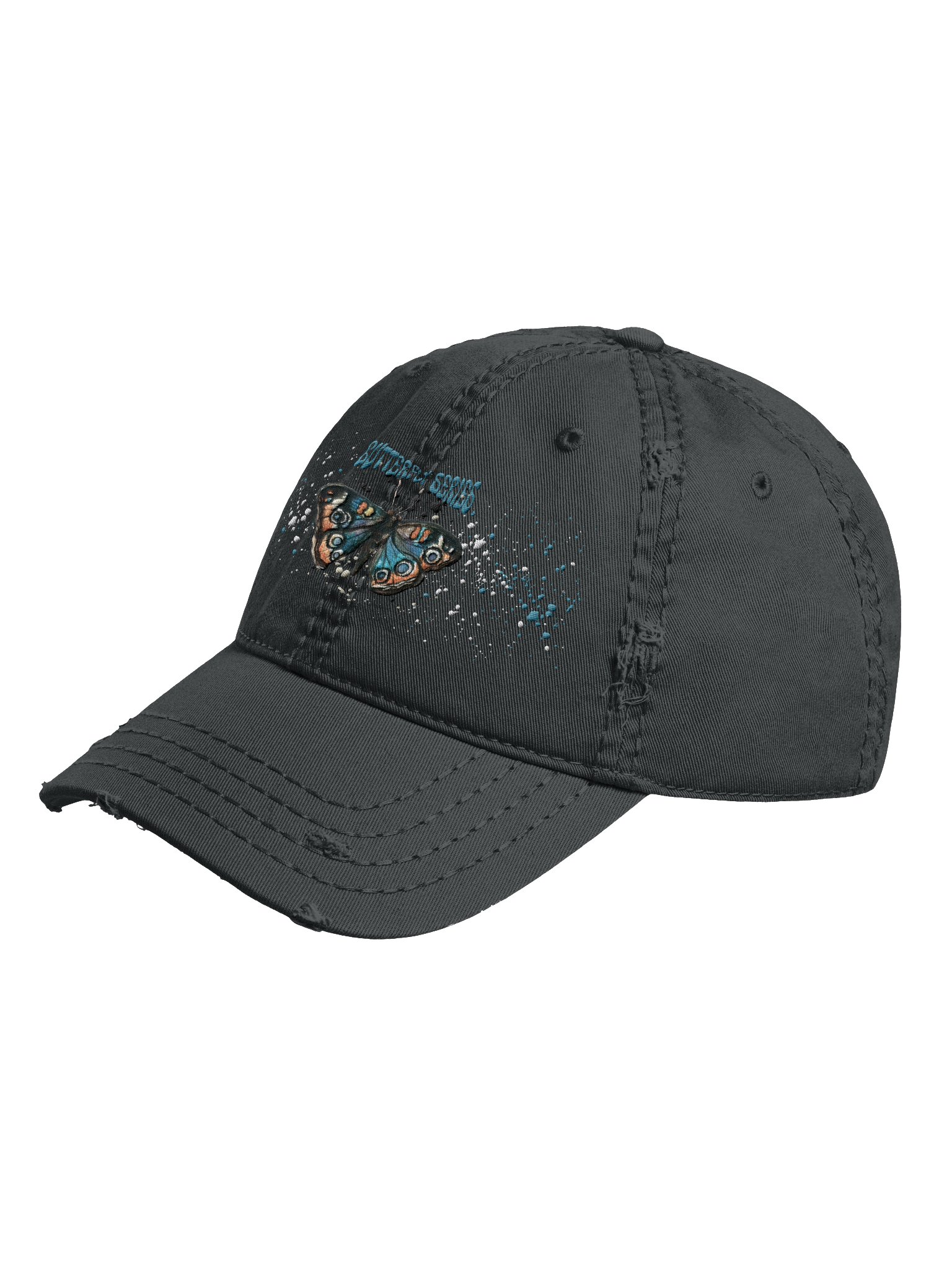 Butterfly Series Distressed Hat product image (8)