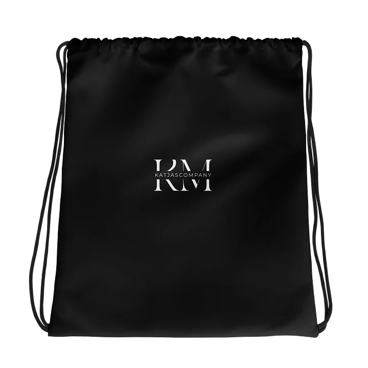 KC Drawstring bag -black- product image (1)