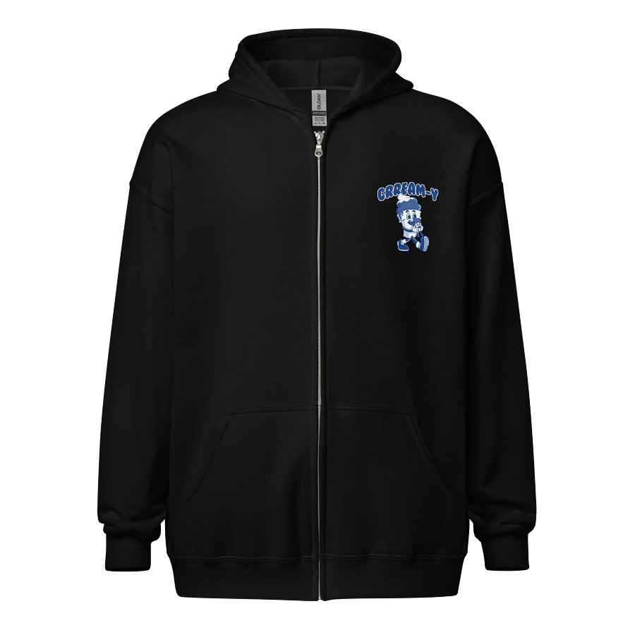 Devoured by Gluttony Zip Hoodie (bluescale) product image (1)