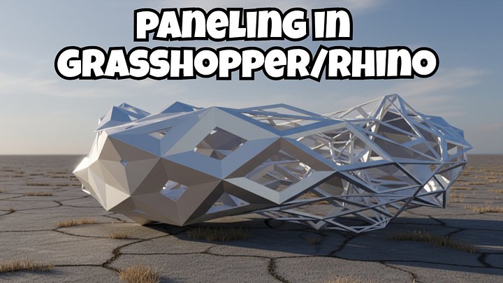 Parametric Paneling Design Grasshopper Rhino Files Download product image (1)
