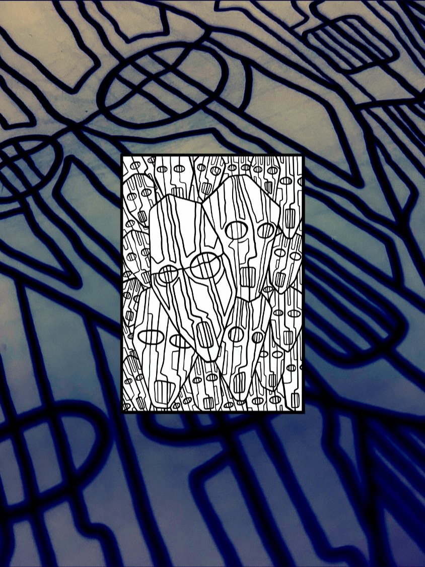 Ghost Team Colouring Page product image (1)