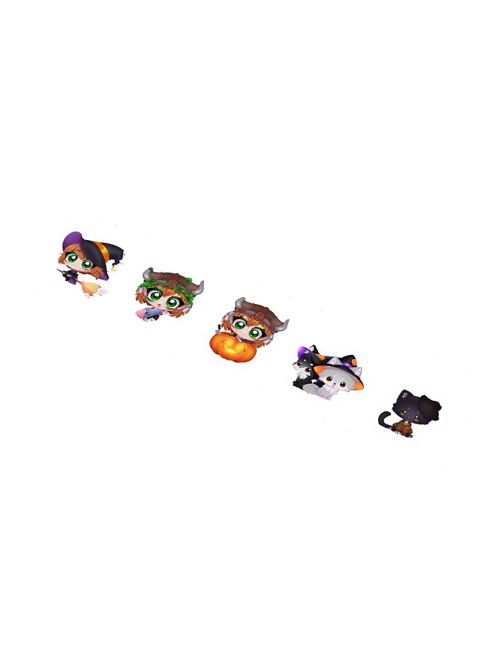 Halloweenie 2025 Stickers Set product image (1)