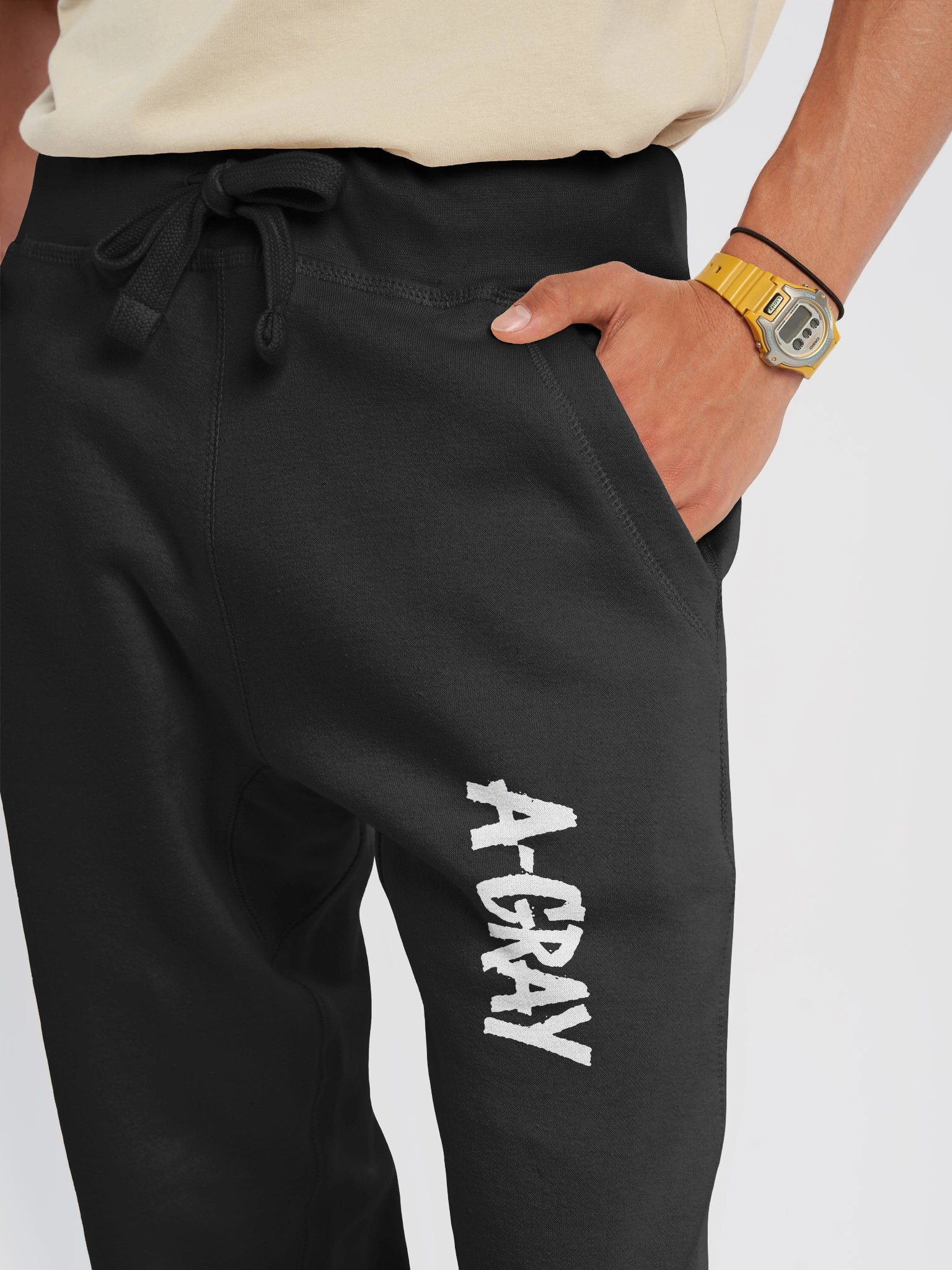 A-Gray Jogger Pants product image (4)