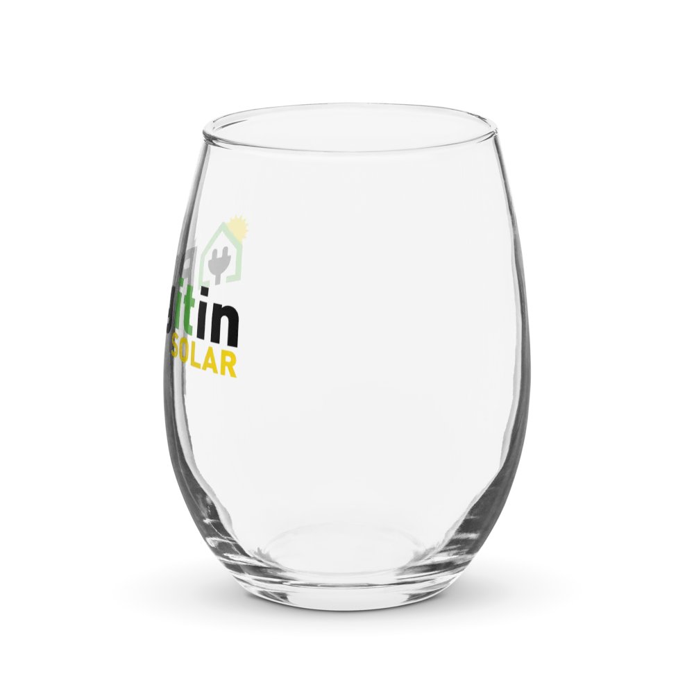 Plug It In Solar High-Quality Stemless Wine Glass product image (3)