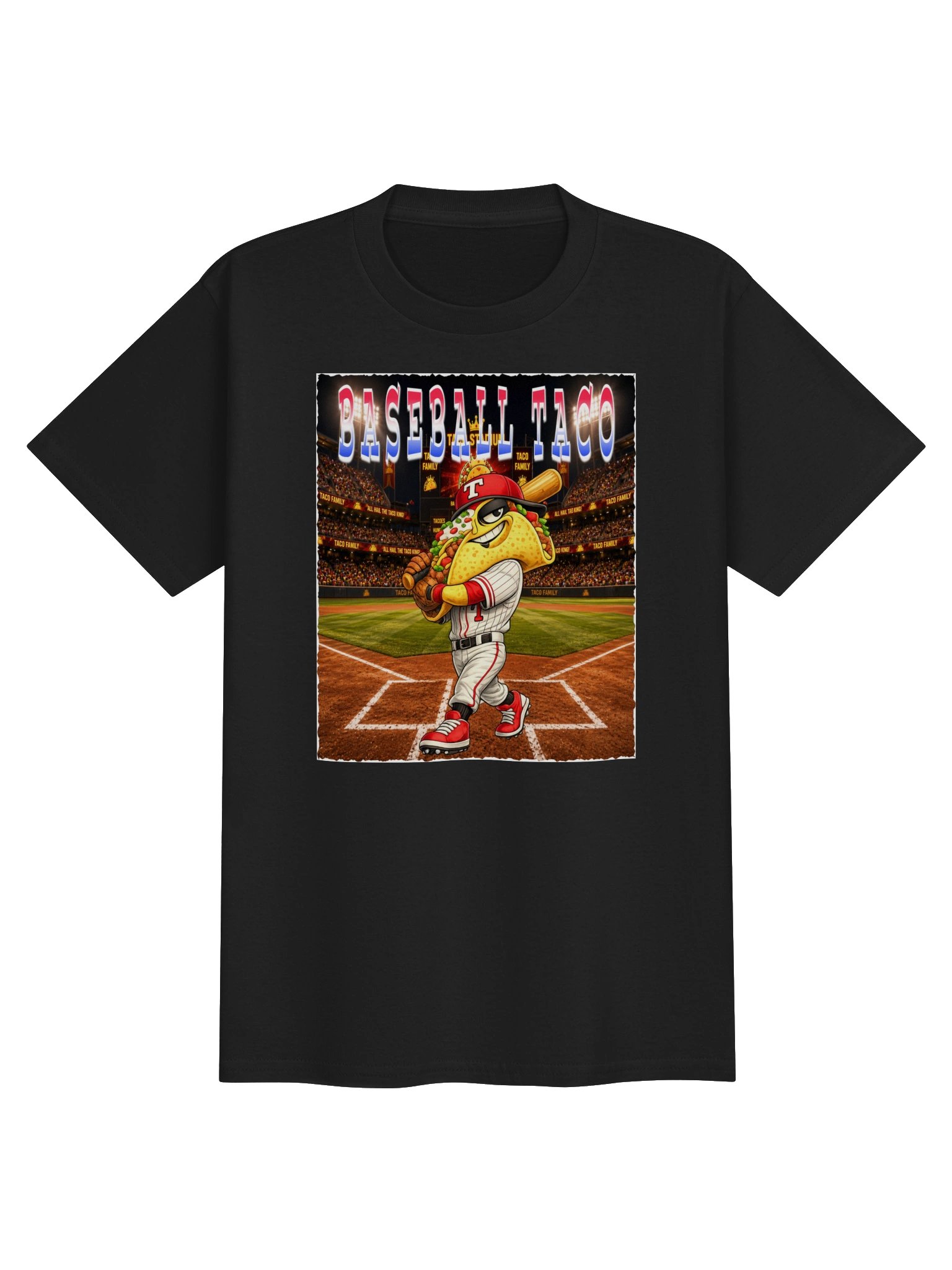 Baseball Taco Youth Tee - The Taco Family kids product image (1)