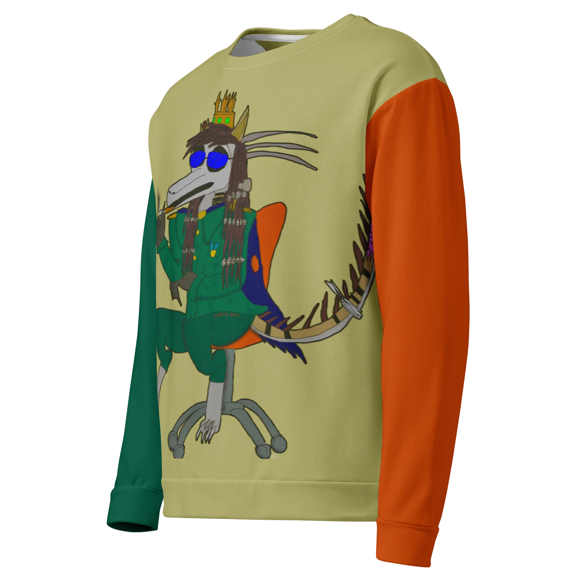 King Claw's Break All-Over Print Sweatshirt product image (3)