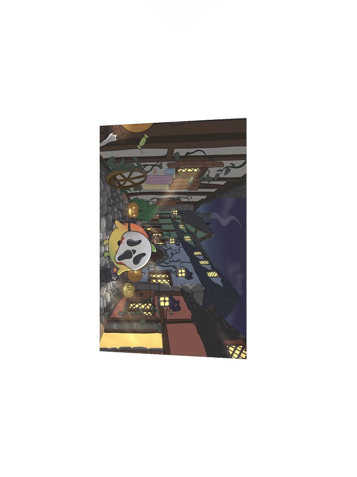 Halloween Mango Artwork Print product image (6)