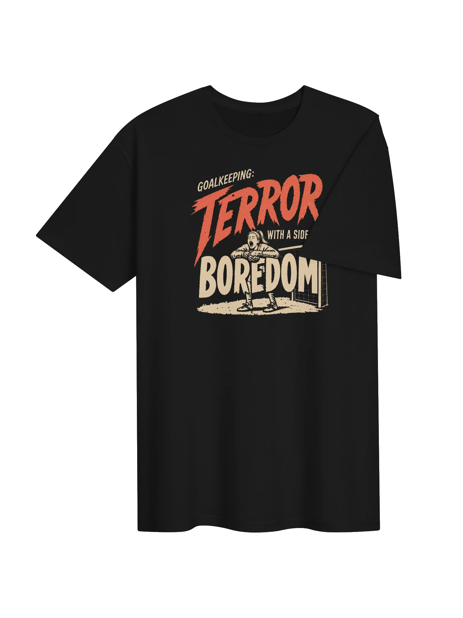 Goalkeeping: Terror & Boredom Tee product image (4)