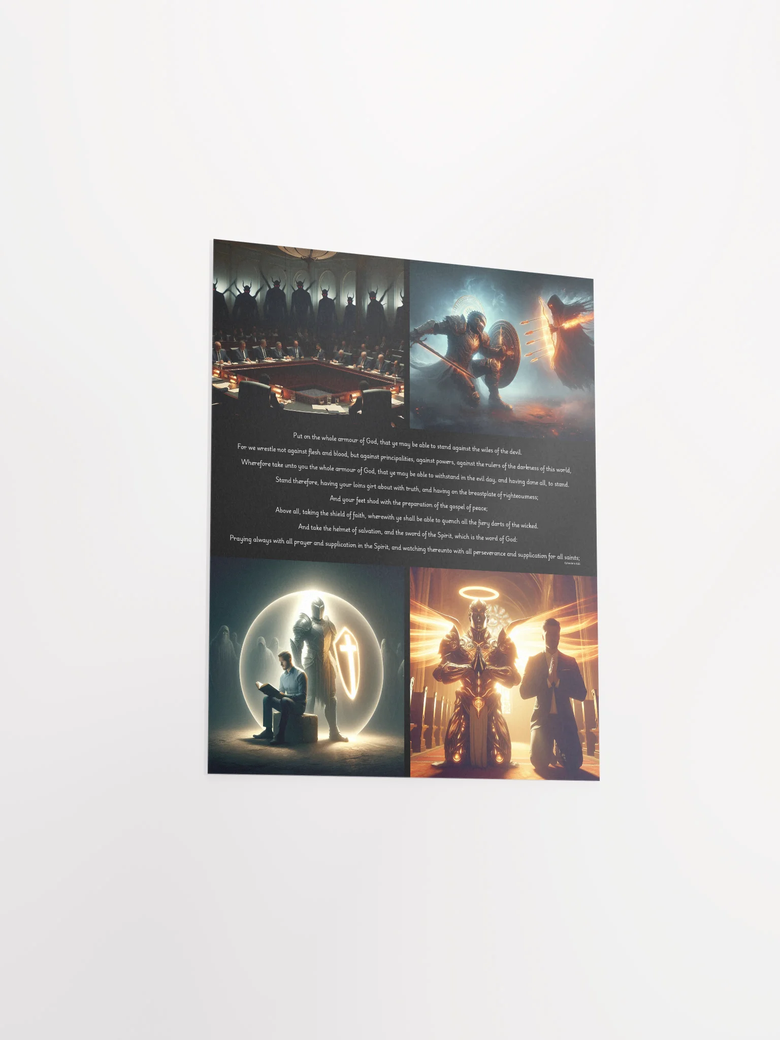 Armor of God Digital Art Poster | Ephesians 6 product image (3)