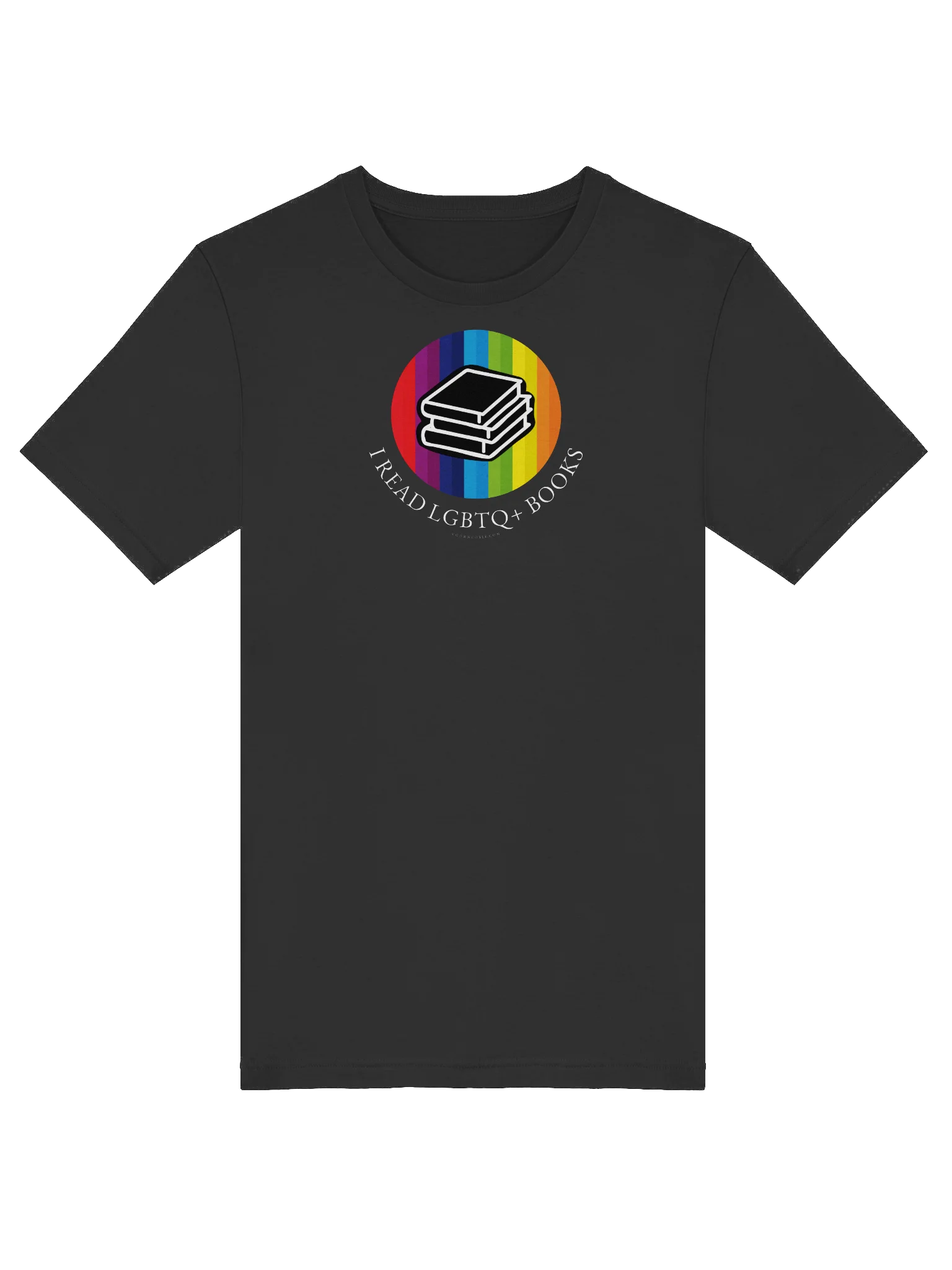 I Read LGBTQ+ Books Soft Cotton T Shirt product image (5)