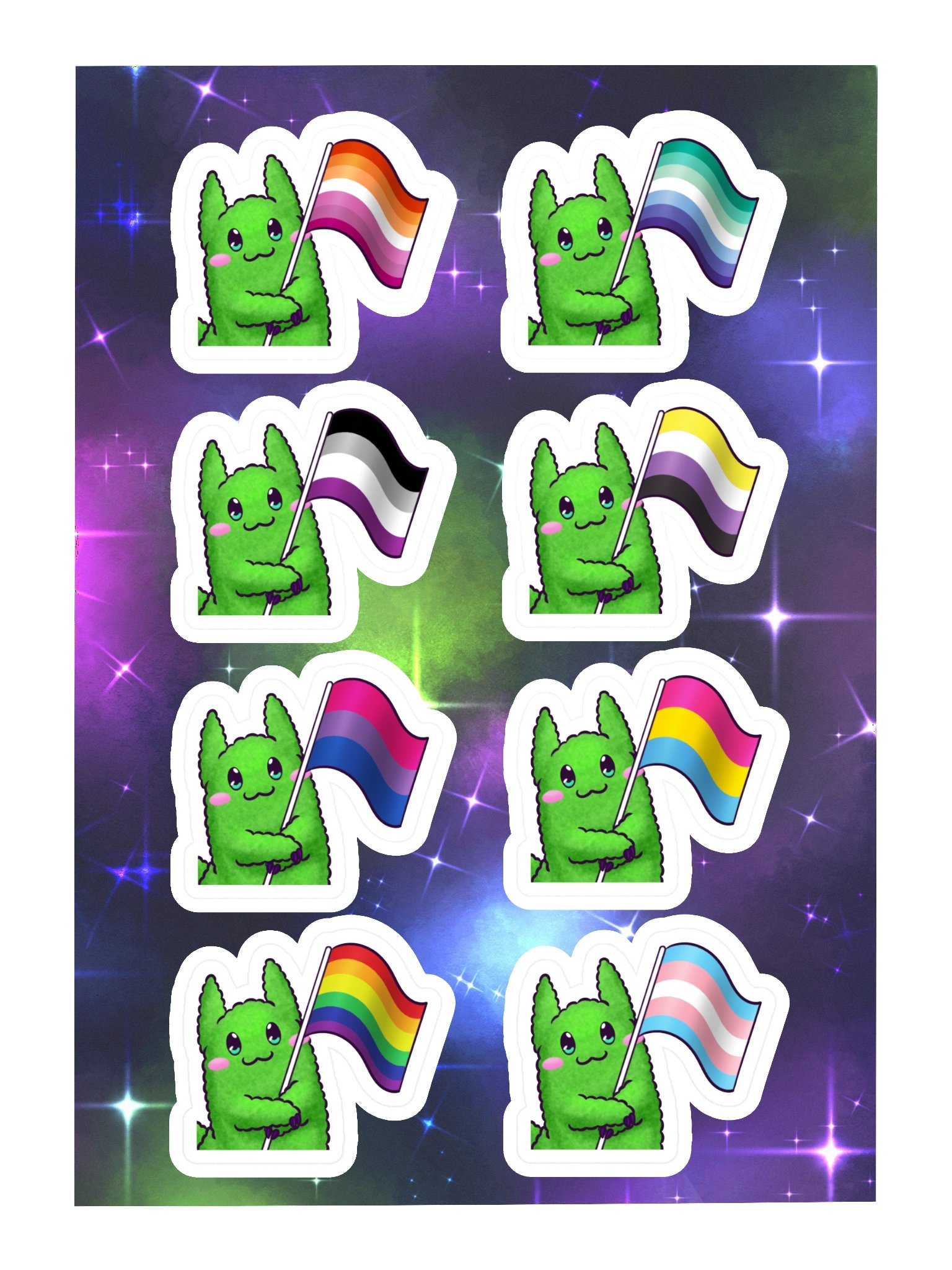 Hneu Pride - Stickersheet product image (3)