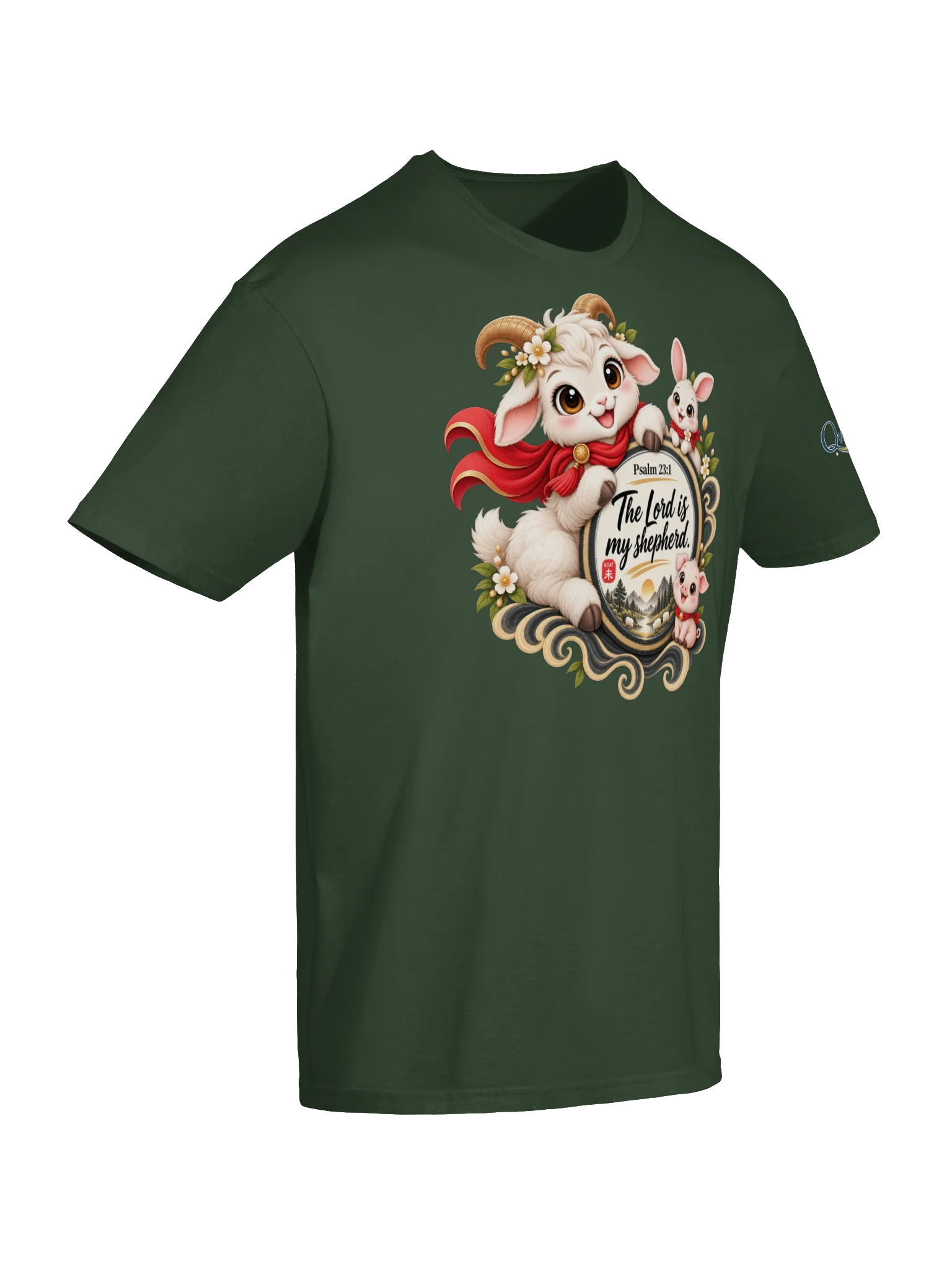 🐐Year of the Goat | Chinese Zodiac Trio Unisex T-Shirt product image (6)