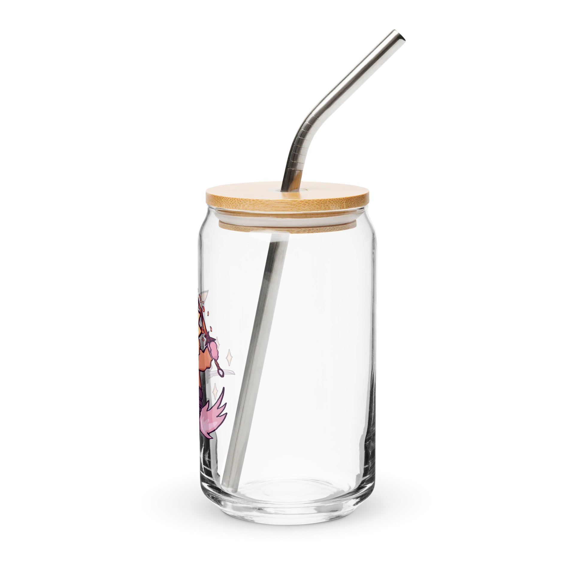 The Great Grey Woof Glass Cup product image (3)