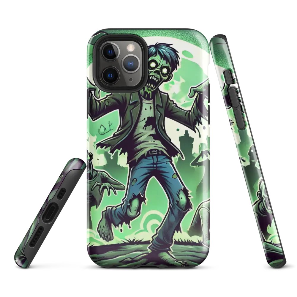 Zombie Apocalypse iPhone Tough Case - Animated Undead Design product image (2)