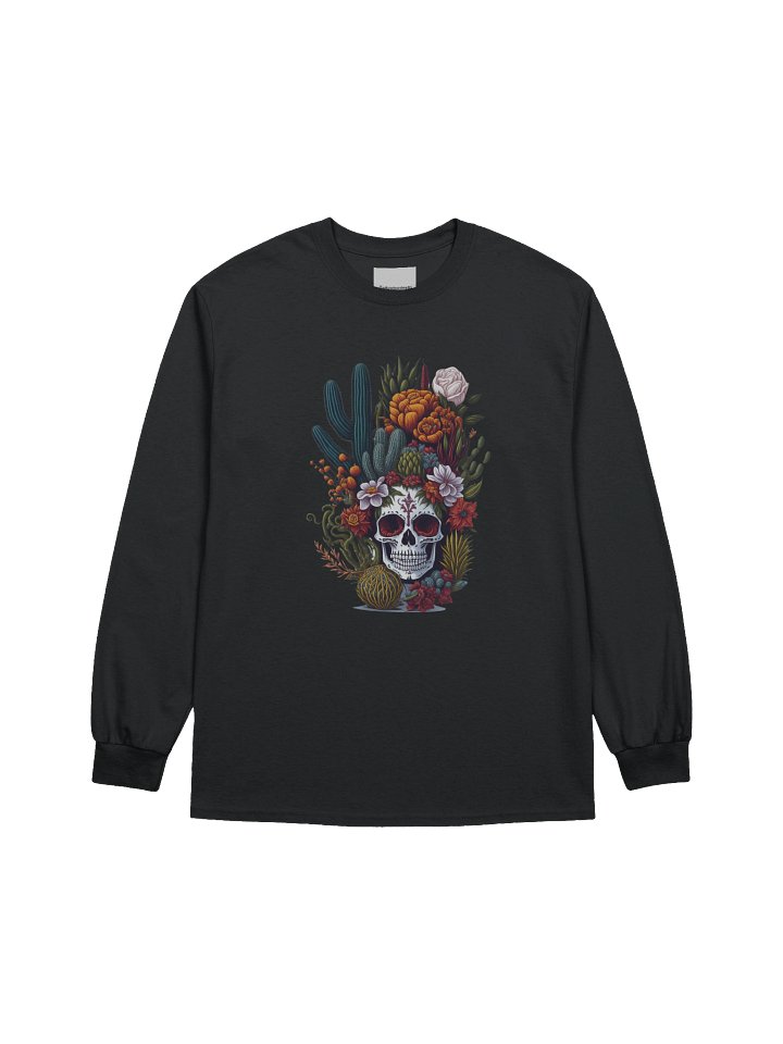 Jardín de los Muertos (Garden of the Dead) Long Sleeve Tee product image (2)