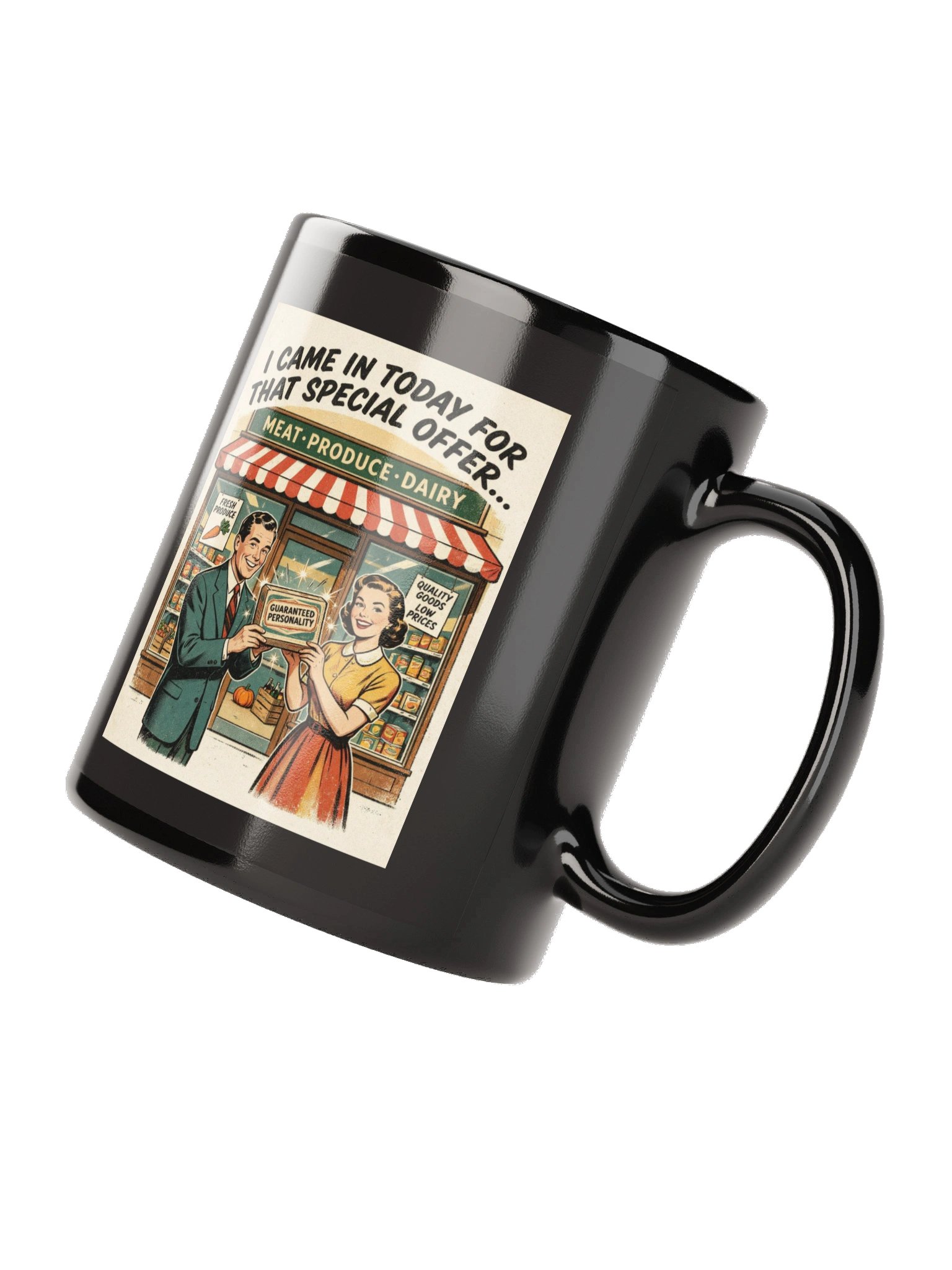Guaranteed Personality Vintage Grocery Mug product image (7)
